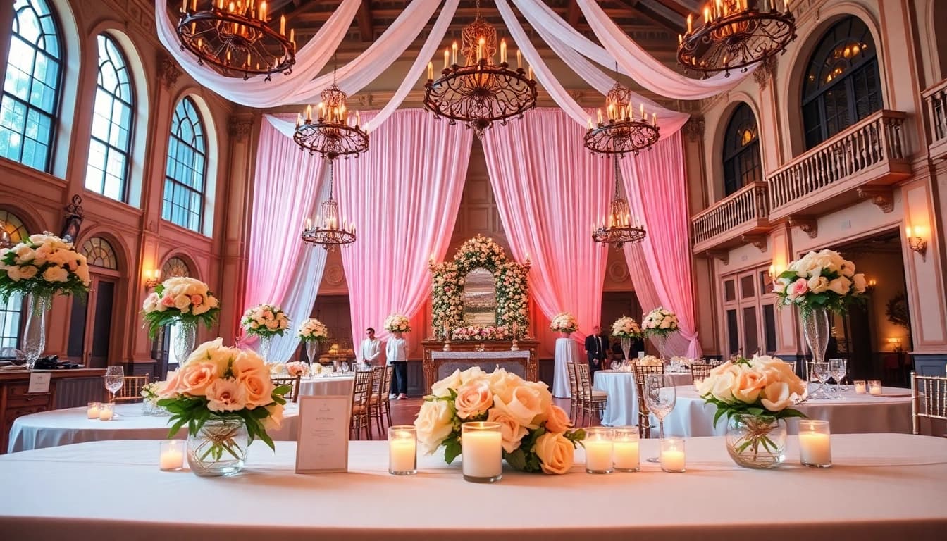 Celebrate your dream wedding at a stunning Jacksonville Wedding Venue with elegant floral designs.