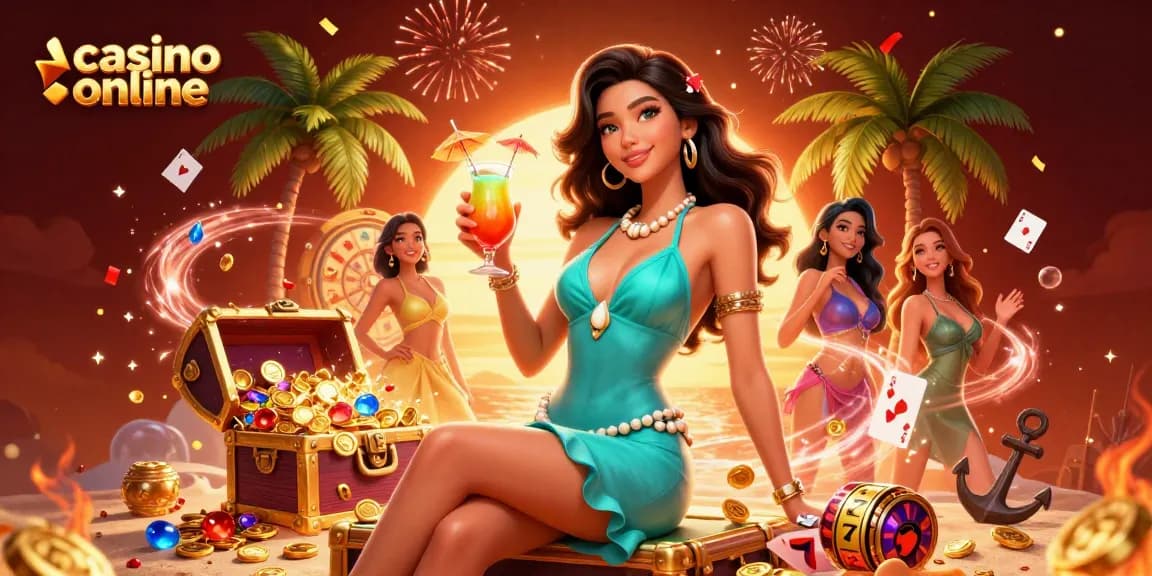 Participez à des aventures passionnantes de casino en ligne avec des machines à sous vibrantes et des éléments de casino dynamiques.