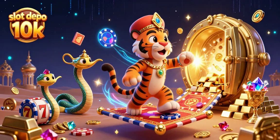 Menangkan jackpot besar dengan slot depo 10k yang penuh dengan harta karun dan petualangan seru.