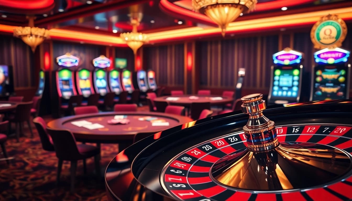 Vivez l'excitation de jouer au meilleure casino en ligne avec des tables de roulette et de poker vibrantes.