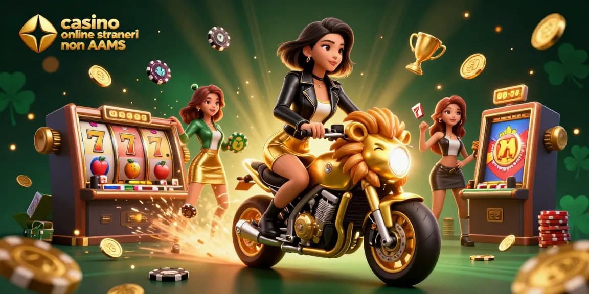 Vivi l'emozione nei casino online stranieri non AAMS con jackpot emozionanti e un gameplay dinamico.