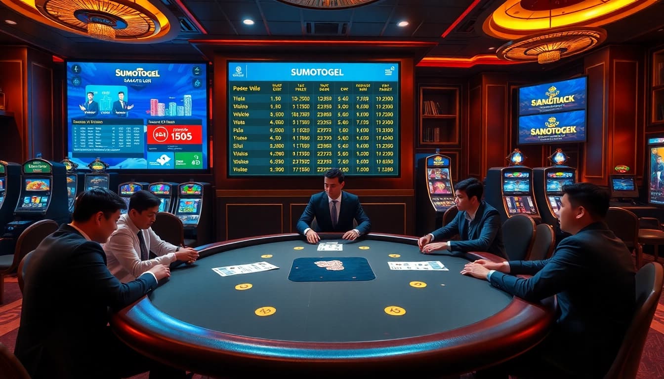 Nikmati permainan yang mendebarkan di SumoTogel dengan opsi taruhan menarik dan visual kasino yang dinamis.