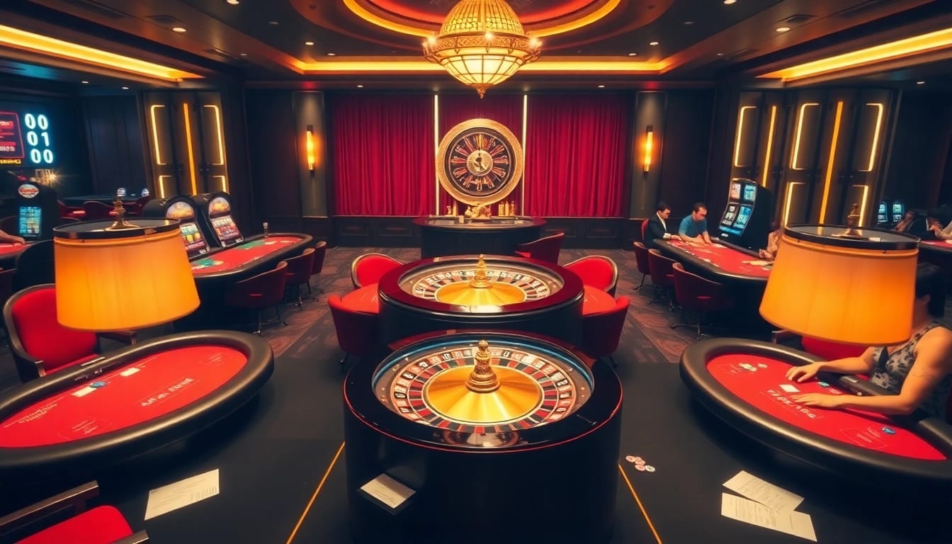 Vivez l'excitation du meilleur casino en ligne avec des tables vibrantes et des joueurs enthousiastes.