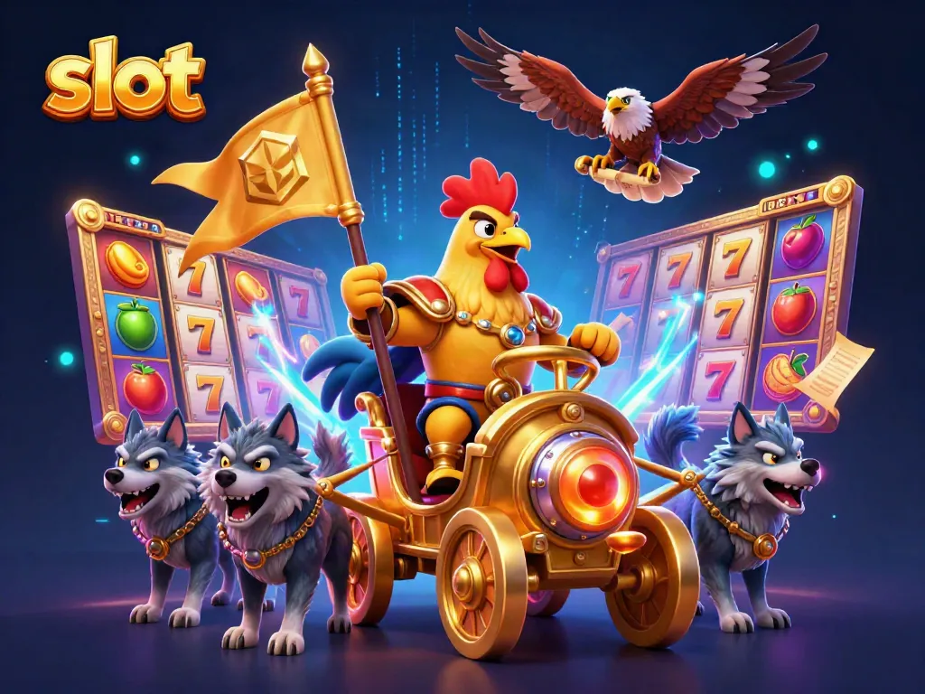 Engage with thrilling slot gaming adventures featuring colorful symbols and dynamic characters.