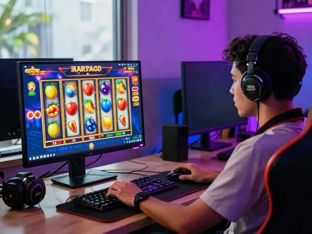 Experience the thrill of slot gacor hari ini in a vibrant online gaming environment.