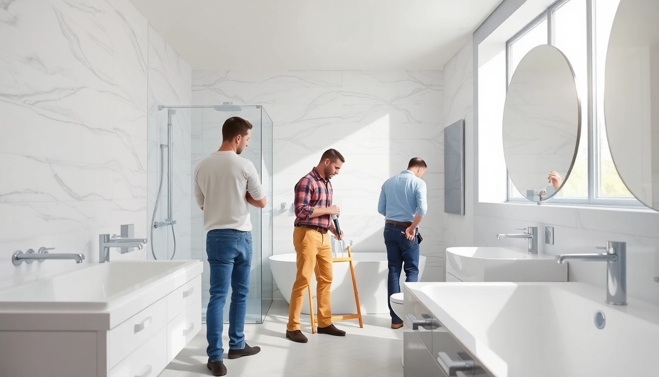 Hire bathroom renovation contractors near me for a modern and stylish bathroom remodel.