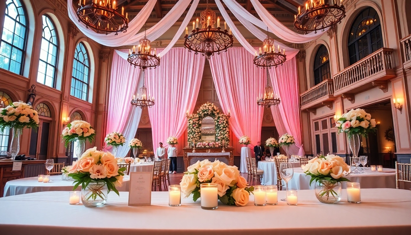 Celebrate your dream wedding at a stunning Jacksonville Wedding Venue with elegant floral designs.