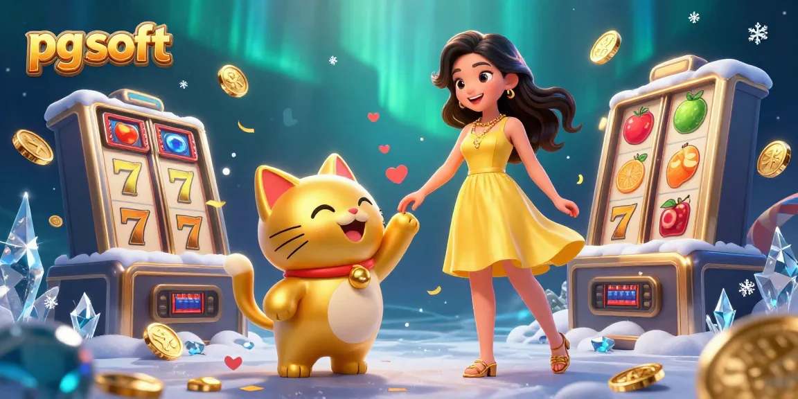 Experience exciting game action with pg soft features in a vibrant casino scene.