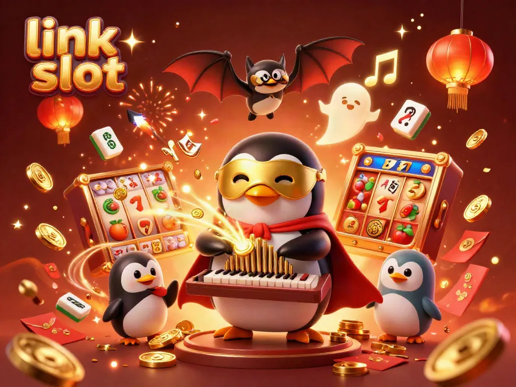 Fitur menarik dalam permainan slot link slot dan suasana meriah di kasino online.