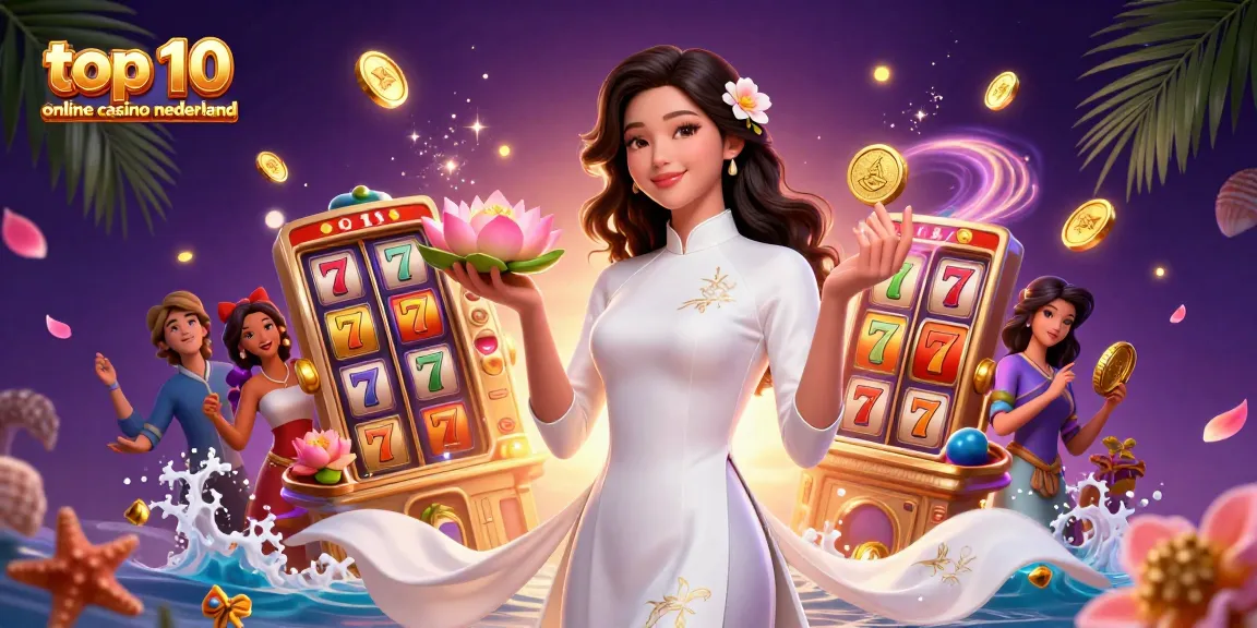 Experience the excitement of top 10 online casino nederland with vibrant slot reels and dynamic gaming elements.