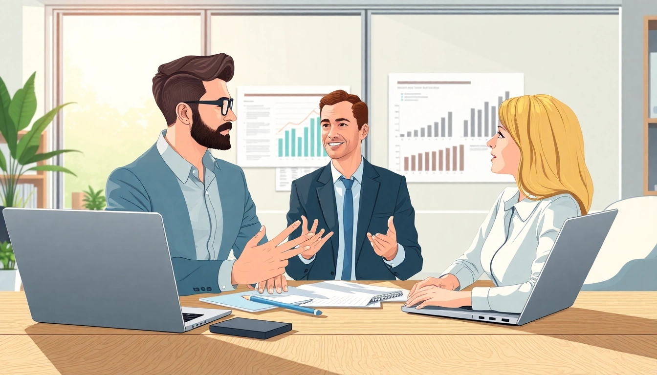 카드현금화에 대한 전문가의 조언을 듣고 있는 모습.