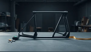 A detailed view of the pf940v2 frame kit showcasing its assembly and craftsmanship.