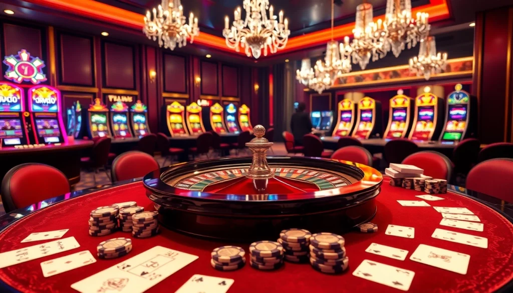Experience thrilling gaming moments at Trang Chủ BJ88 with exciting roulette and poker action.