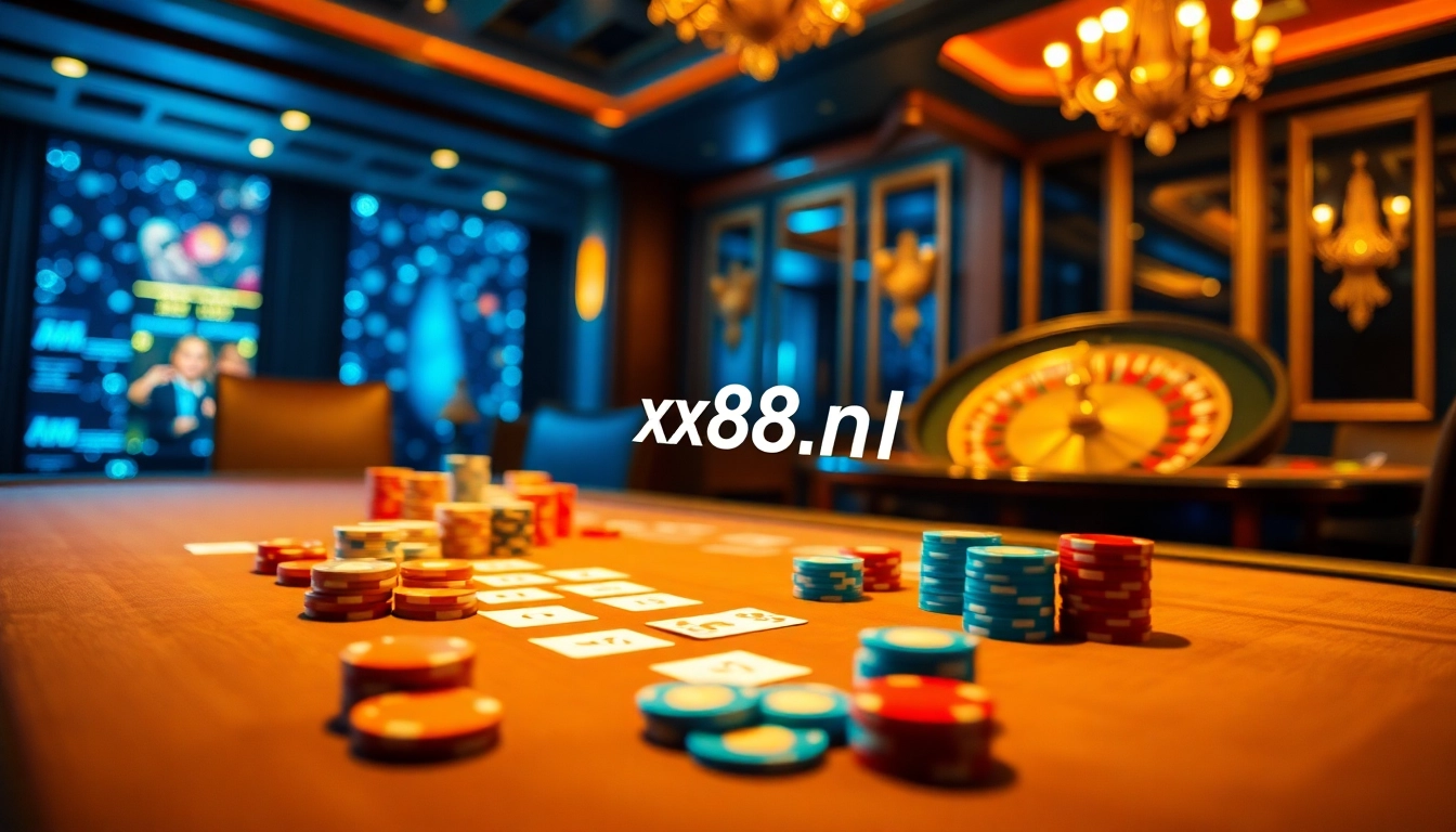 Engage with the thrilling atmosphere of https://xx88.nl/ showcasing excitement at the casino table.