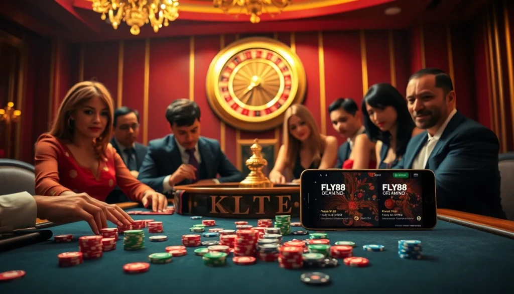 Experience the excitement of FLY88 trang chủ with vibrant casino gameplay and thrilling betting action.
