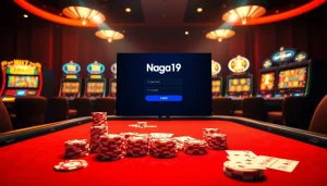 Engage in the thrilling experience of login Naga169 anti blokir at a glamorous casino setup.