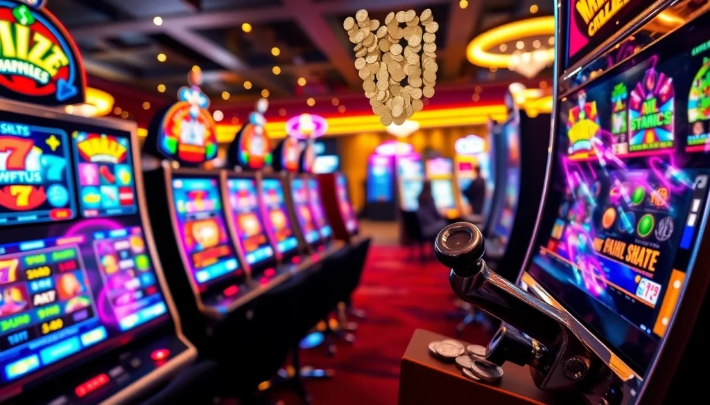 Mengoptimalkan pengalaman slot depo 1k dengan suasana kasino yang meriah dan mesin slot yang mengesankan.