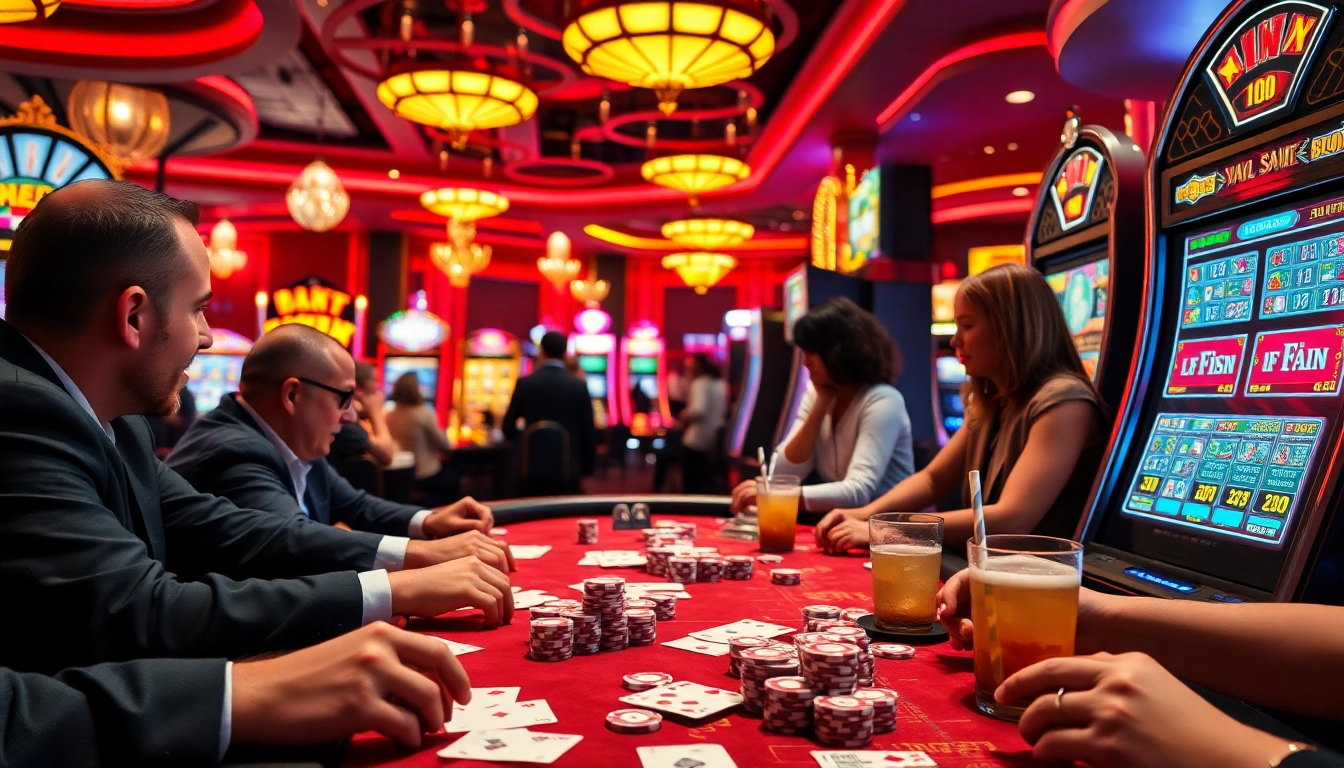 Engage in thrilling casino experiences on reddit with colorful games and vibrant atmospheres.