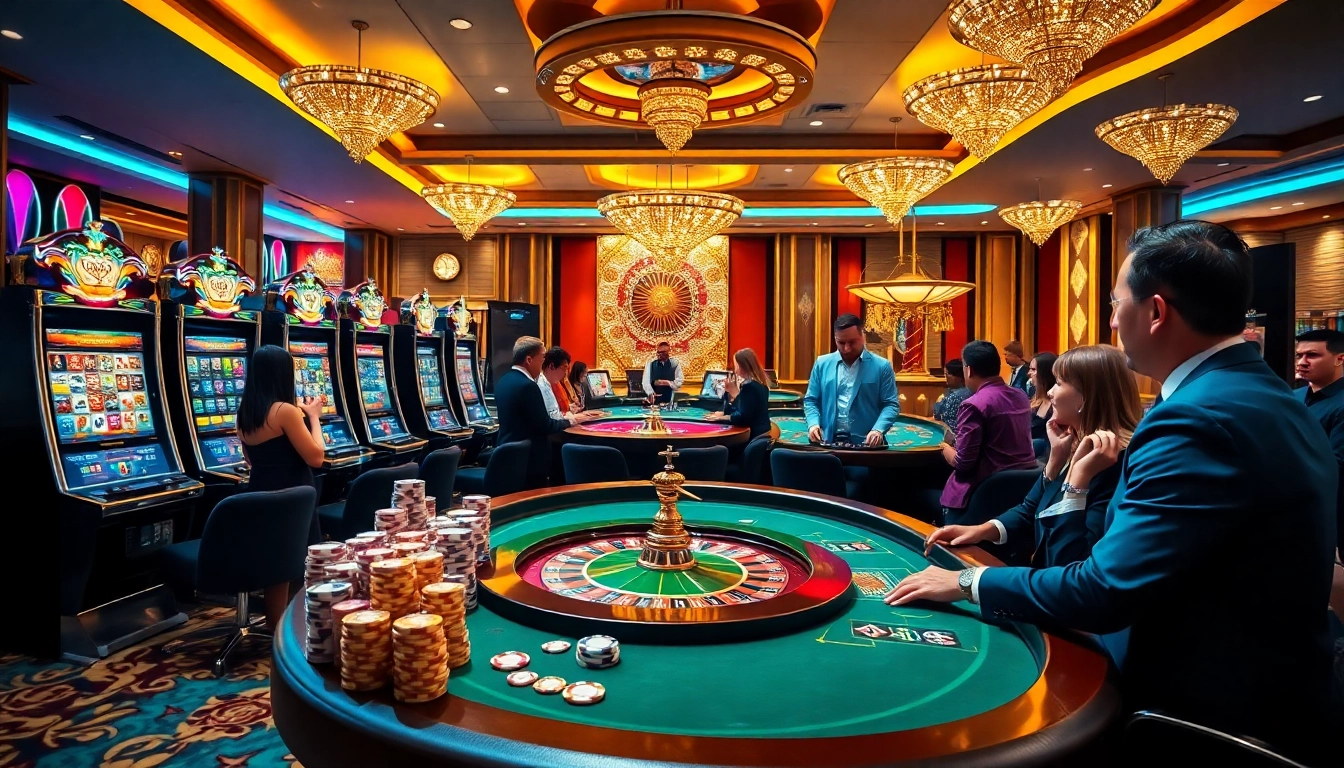 Vivez l'excitation et le luxe du meilleur casino en ligne avec des jeux vibrants et des joueurs captivants.