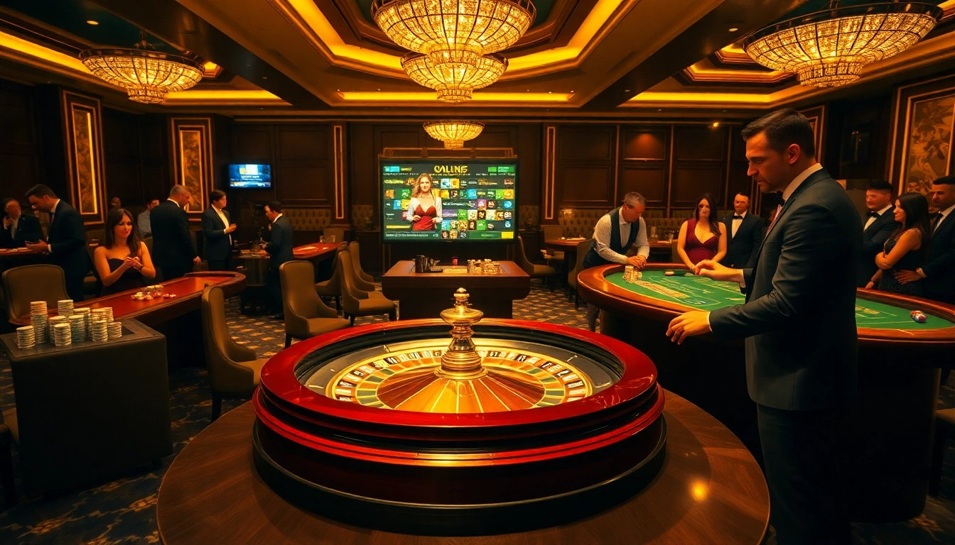 Vivez l'excitation du meilleure casino en ligne grâce à une configuration de roulette élégante et palpitante.