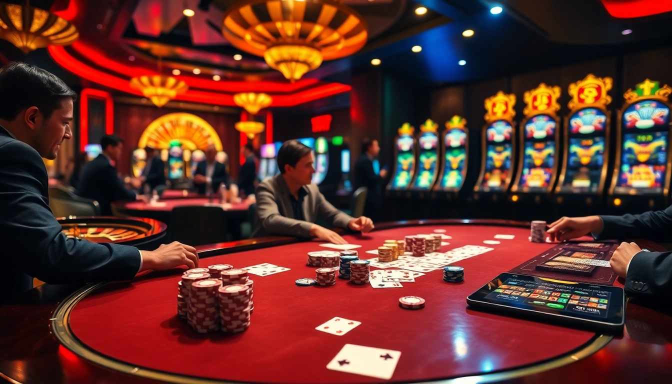 Participez à une action palpitante au meilleure casino en ligne avec des tables vibrantes et des joueurs enthousiastes.