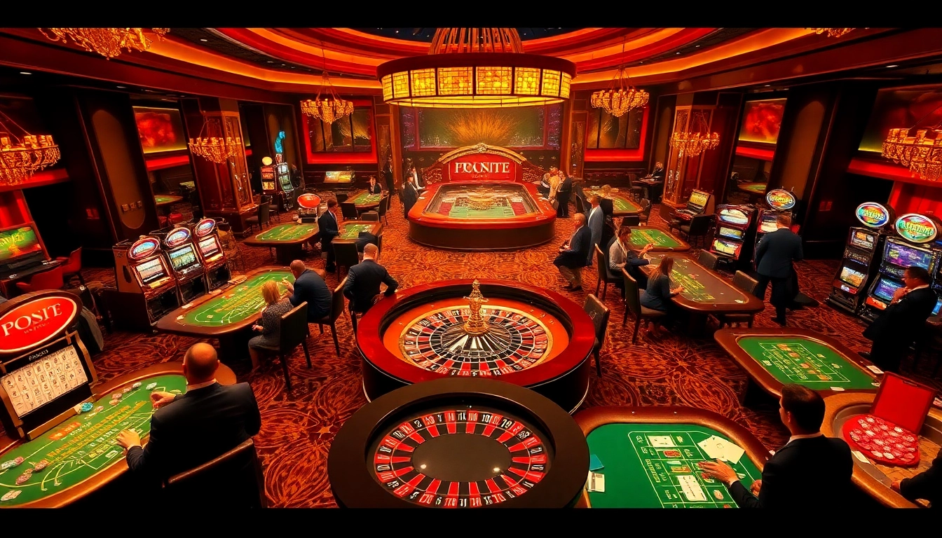 Découvrez l'excitation du meilleure casino en ligne avec des tables de jeu luxueuses et des roues de roulette vibrantes.