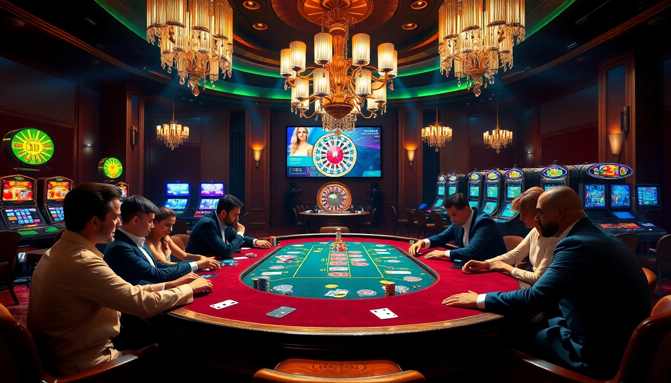 Vivez l'excitation des meilleurs casino en ligne avec une action de poker palpitante et des machines à sous vibrantes.
