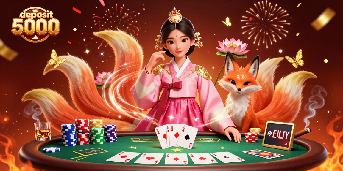 Experience the excitement of gambling as you deposit 5000 with vibrant casino visuals.