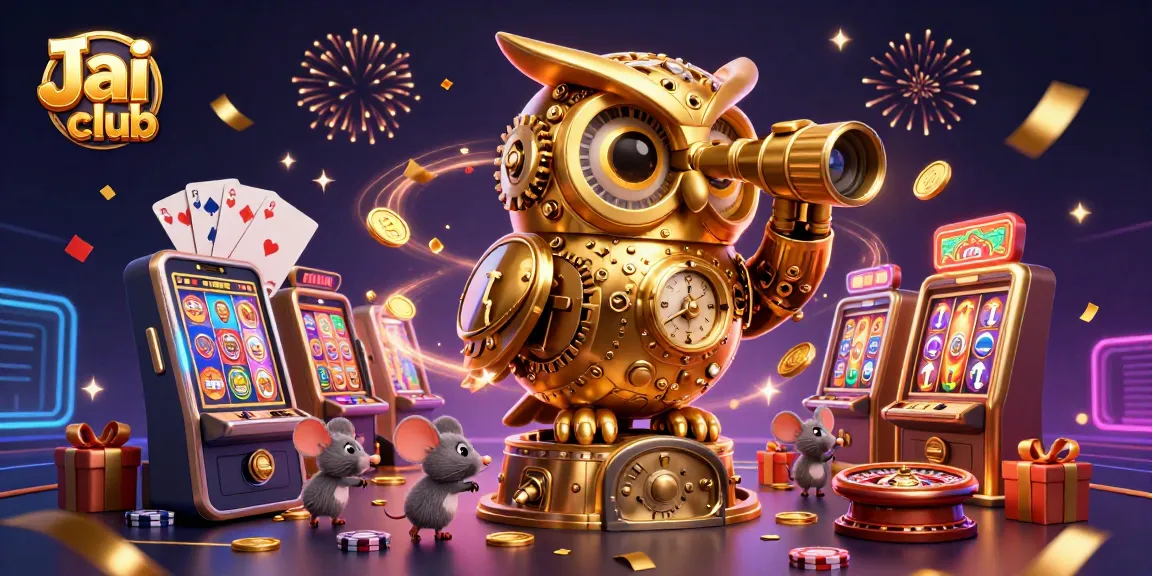 Engage with exciting games at Jai club featuring vibrant slot machines and a lively casino atmosphere.