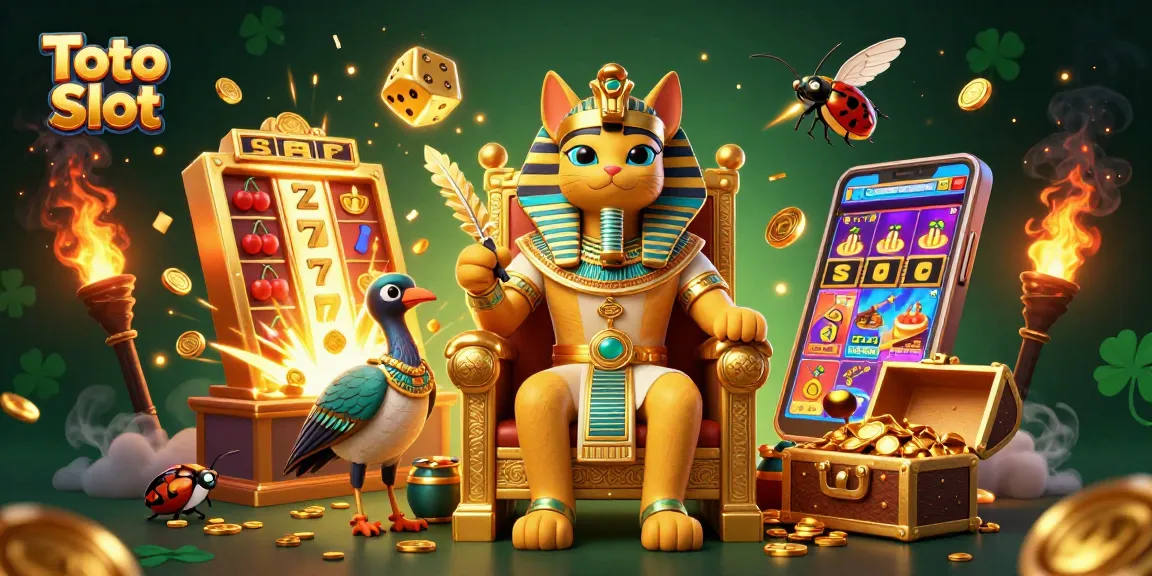 Engage in exciting Toto Slot action with dynamic gameplay bursting from the screen.
