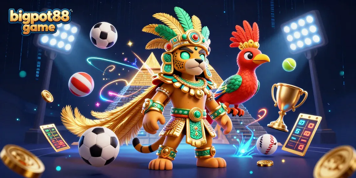 Experience the excitement of bigpot88 game with vibrant characters and dynamic casino elements.