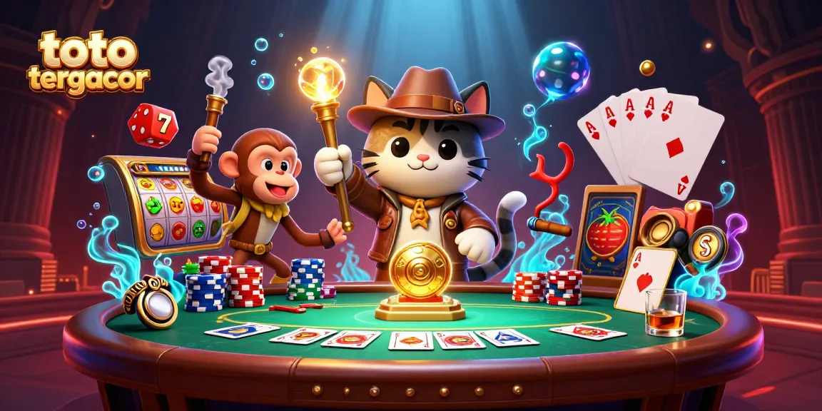 Exciting gameplay at toto slot tergacor featuring cartoon explorers and vibrant casino elements