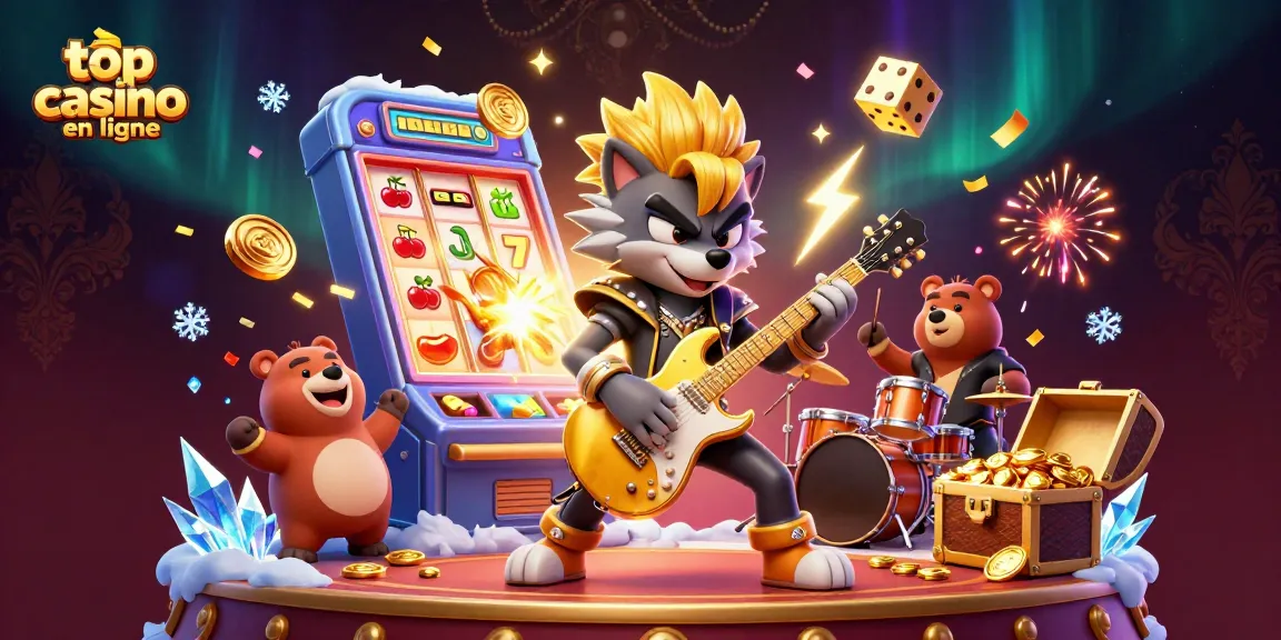 Jouez aux meilleurs jeux au top casino en ligne avec une ambiance festive et gagnante.
