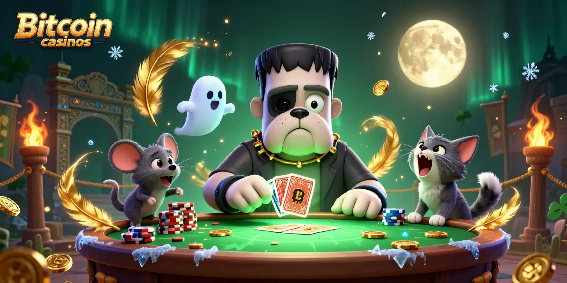 Jouez avec les Bitcoin casinos et explorez des gains avec une ambiance festive et originale.
